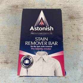 Astonish 850002000032 75g Stain Remover Bar Pre Laundry Treater Clothes Carpets Upholstery