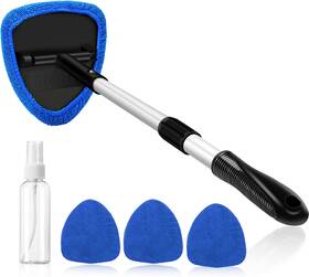 Astroai 313046824890 Windshield Cleaner Car Cleaning Tool Inside With 4 Reusable And Wash