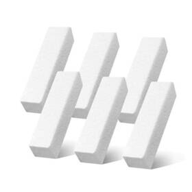 Td201 Augestern 6 Pack Pumice Stone For Cleaning Scouring Stick Pumistone Toilet White D