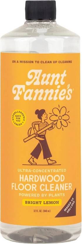 Wfr-3201-v3 Aunt Fannies Ultra Concentrated Hardwood Floor Cleaner Vinegar-free Plant Base