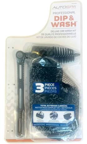 1680336 Autospa Professional Dip And Wash 3 Piece Deluxe Car Kit - New