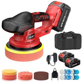 Cp7b00011us Avhrit Updated Cordless Polisher With 2x4.0ah Batteries 6 Variable Speed Up To 5500