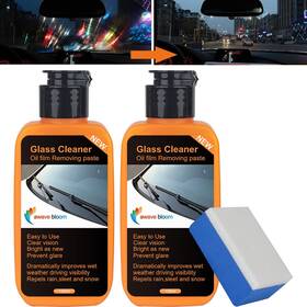 Awave Bloom 768571224088 2pcs Car Glass Oil Film Cleaner 240g Removal Paste Windshield