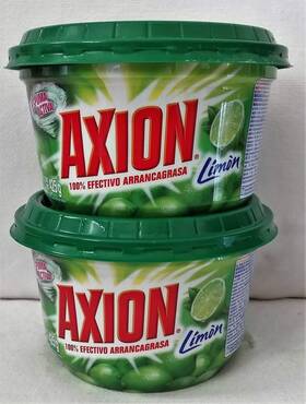 Axion 460192002658 Pack Of 2 Dishwashing Paste Detergent 15 Oz Lemon Dish Soap 100%