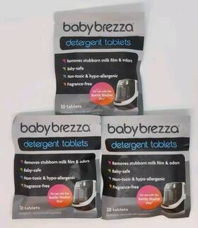 Baby Brezza 886267000904 90 Tablets For Official Detergent Soap Bottle Washer Pro