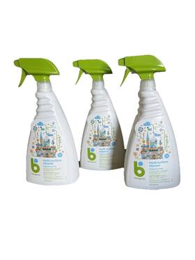 Babyganics 813277010067 3 Pack Multi Surface Cleaner 32 Fl Oz Non Toxic