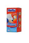 Bags 40ct. Hefty Tall Gripper Gallon Kitchen 13