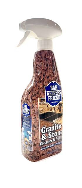 Bar Keepers Friend 071618113895 Keeper S Inch Granite And Stone Cleaner Polish New In Package 750 Ml