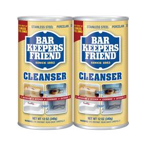 11510-2 Bar Keepers Friend Powder Cleanser 12 Oz - Multipurpose Cleaner And Stain Remov