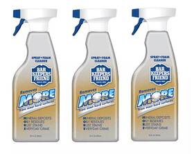 Bar Keepers Friend 445007432455 Keeper Friends 25.4 Oz. More Spray And Foam 3-pack