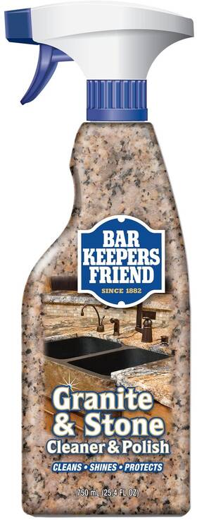 Bar Keepers Friend 827162840035 Granite And Stone Cleaner Polish 25.4 Oz For Use On Natural