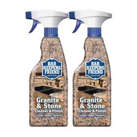 Bar Keepers Friend 827162840042 Granite And Stone Cleaner Polish 25.4 Oz For Use On Natural