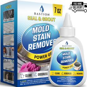 Bastion 744759120014 Mold Stain Remover Power Gel Cleaner Heavy Duty Cleaning Solution For Front Load