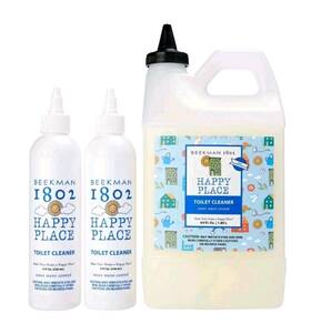 1802 Beekman Happy Place 840408188470 64 Fl. Oz. Toilet Cleaner Set - Ocean Wave Scented
