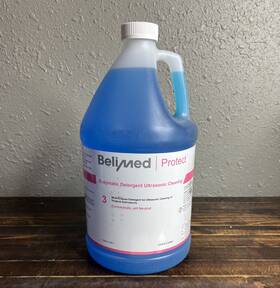 213001 Belimed Protect Enzymatic Detergent Ultrasonic Cleaner 1 Gallon Blue Solution