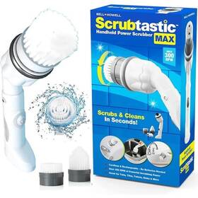 Bell Howell 080313060663 Scrubtastic Express Spin Scrubber Electric Shower Astv