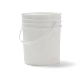 T40sw Berry Plastics Pail Containter With Handle 5-gallon White 120/case