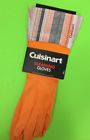 Bes4848-red Cuisinart Cleaning Rubber Gloves Pair Orange