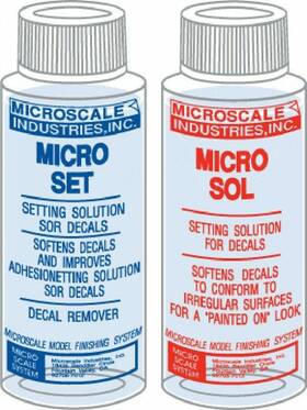Besecou 715658519537 Decal Setting Solution-micro Scale Micro Sol 102 Set 101 Package