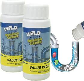 Dl165461656546516 Best 2pcs Wild Sink And Drain Cleaner Fast Foaming For Kitchen Pipes