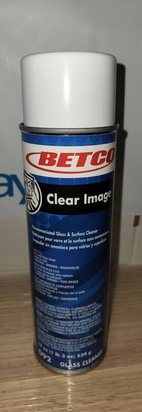 0922302 Betco Clear Image Non-ammoniated Glass And Surface Cleaner- 19oz 1 Can
