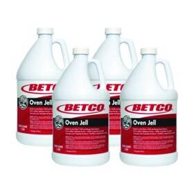 1390400 Betco Oven Jell Fastdraw Cleaner Lemon Scent 1 Gal Bottle 4/carton