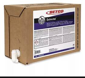 184b500 Betco Extreme Floor Stripper Lemon Scent 5 Gal Bag-in-box