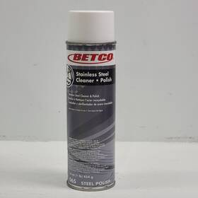 652300 Betco Stainless Steel Cleaner And Polish 16 Oz Aerosol Can Protects Resists New