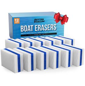 Better Boat 850009198730 Premium Scuff Erasers Boating Accessories Gifts For Cleaning Acce