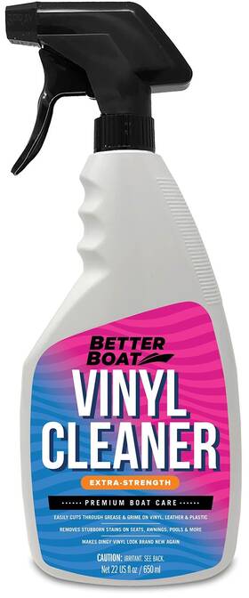 Better Boat 850033414196 Vinyl Cleaner For Seats Upholstery Cleaning Suppl