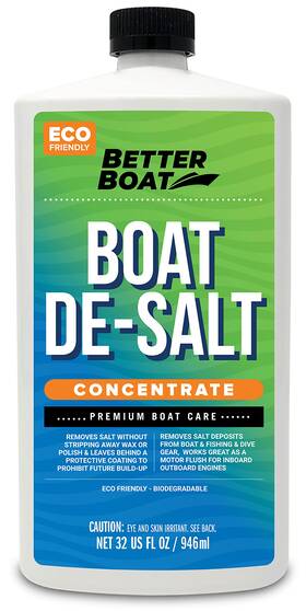 Better Boat 850033414233 De-salt Concentrate Salt Remover Flusher For Motors Marine Watercraft Engines