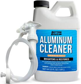 Better Boat 850056643818 Aluminum Cleaner And Brightener Restorer Removes Stains Oxidation Acid