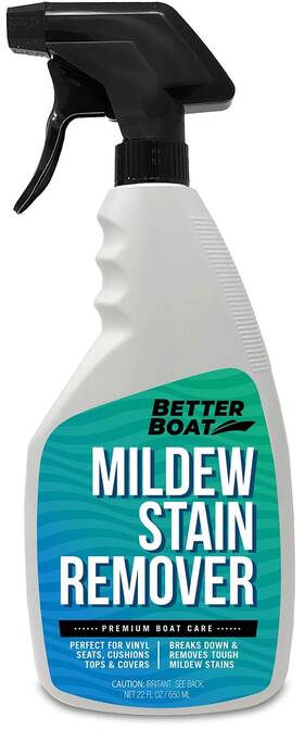 Better Boat 853910007603 Stain Remover Cleaner 22 Fl Oz For Seats Fabric Canvas Carpet And