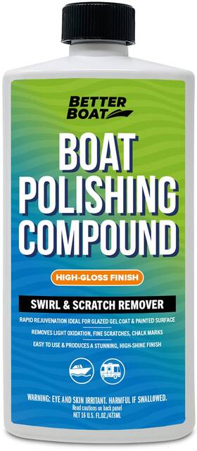 Bb-16pl-cmpd Better Boat Polishing Compound Gelcoat Restorer Fiberglass Polish For Boats Rubb Inch