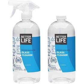 24425 Better Life 819524010927 Natural Streak Free Glass Cleaner 32 Ounces Pack Of 2