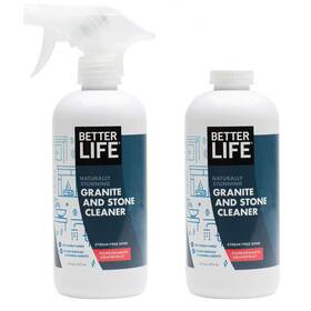 Better Life 819524010941 Granite Cleaner And Polish - Stone Countertop For Marble Quartz Sla