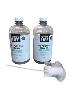 Better Life 895454002249 All Purpose Cleaner - 24 Fl Oz Pack Of 2 With Sprayer Unscented