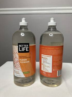 Betterlife 895454002058 Lot Of 2 Better Life Floor Cleaner 32 Oz By Citrus Mint Nontoxic