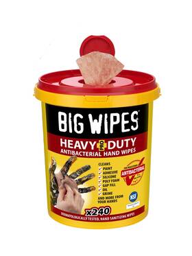 Bw7015 Big Wipes Inch Heavy Duty Pro 240 Wipe Bucket Textured Scrub And Clean