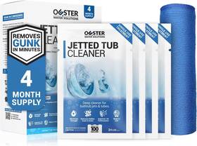 Bio Ouster Water Solutions 445009156106 Jetted Tub Cleaner Kit - Jet And Jacuzzi For Jets Tubes