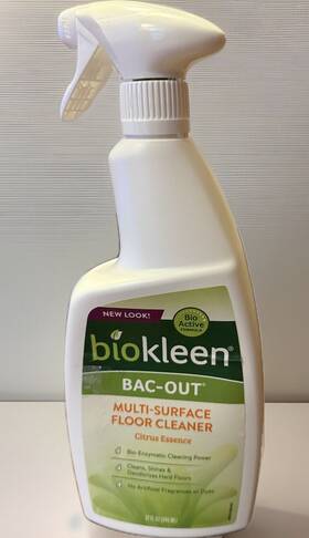 Biokleen 678213627040 Bac-out Multi-surface Floor Cleaner - 32 Ounce Citrus Essence