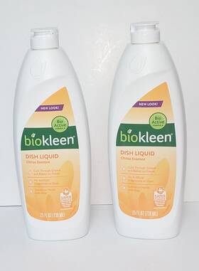 Biokleen 717256000233 Liquid Dish Soap 50 Ounce Citrus Essence Washing Hand Moisturizer