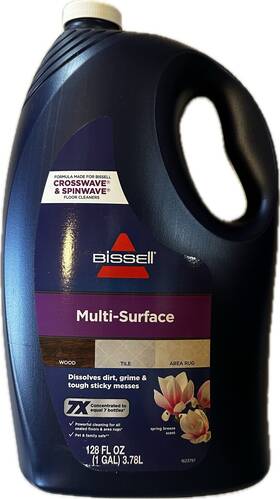 Bissell 011120259117 Multi-surface Formula 128 Ounce Made For Crosswave And Spinwave Cleaners