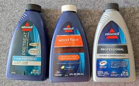 1611076 Bissell 3-pack Cleaners Professional Wood Floor And Stain Pretreat 8 Oz. New/