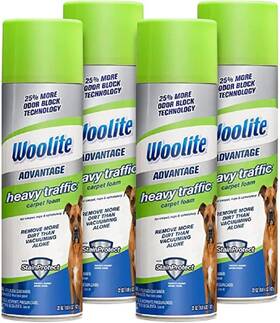 3320 Bissell Woolite Advantage Heavy Traffic Carpet Foam 4 Pack