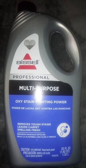 Bissell Professional 011120030112 New Multi-purpose Oxy Concentrated Carpet Stain Shampoo 52 Fl Oz