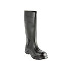 70662-10 Black 15 Boots Toe Pvc Plain 10 Pr