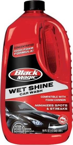 120065 Black Magic Wet Shine Car Wash 64 Oz - 2ea