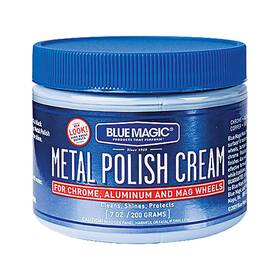Black Magic 445025382398 Blue 400 Metal Polish Cream - 7 Oz. Ounce