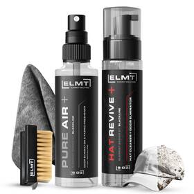 Blackline 198168741436 Elmt Hat Cleaning Kit - 8oz Solution Deodorizer Towel Brush Quick-drying
